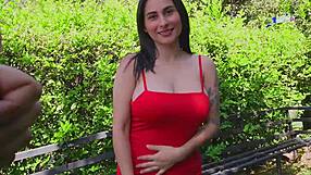 Street Girl Agrees to Raw Fuck for Cash Without Condom!