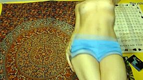 i fondle your package in shorts with dildo teasing, part 3