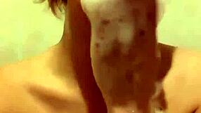 RitaFox Redheaded Russian Bitch Showers Her Tits and Pussy