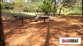 Lia Ponce, Young Puerto Rican Slut, Gives Intense Blowjob And Ass Play Outdoors