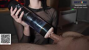 A bright evening orgasm using Bestvibe Stormcup