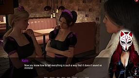 Kate 11 in Maid Cosplay Stockings Seduces Wildly Wow