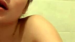 RitaFox Redheaded Russian Bitch Showers Her Tits and Pussy