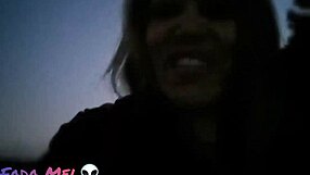 blonde gives blowjob to big cock in reality