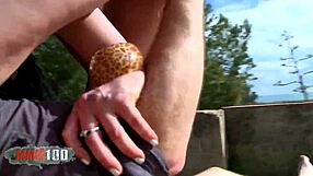 hey, i'm fucking this hot spanish slut outdoors