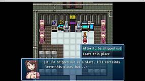 daruma escape with fingering and bondage toys in hentai style