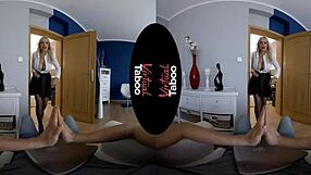 Virtual taboo scene where you watch but don't touch