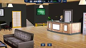 Harem Hotel 26 Game Scene In Anime Style