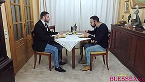 celebrating new year with magic javi and zeus ray's big cocks 😏