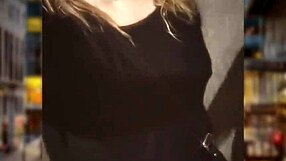 Making my own Eminem video with blonde milf dancing at party