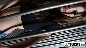 Why Does Lily Finger Her Wet Pussy While Detained in Jail?