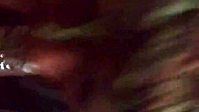 Ebony amateur gives amazing blowjob at home