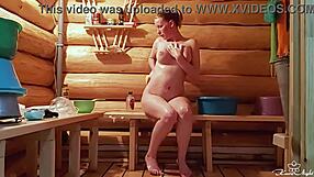 babe washes body and fingers pussy to orgasm!