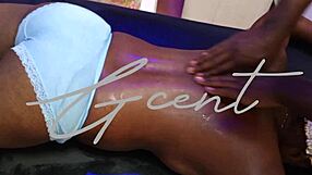 I give a massage that leads to fingering and orgasm