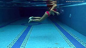 Tiffany tatum teases with her hot ass shower by the pool