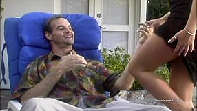 milf kristal summers gets fucked by the pool in vintage video