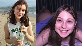 Follando en la playa - Lindura lo vacía tres veces