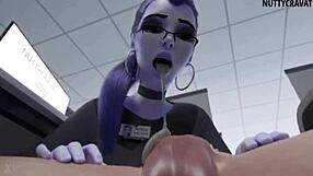 Hot sexy widowmaker x raven compilation