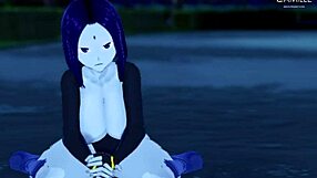 Raven's Horny Big Thighs JOI and Facial in Dark Forest for Teen Titans Fans