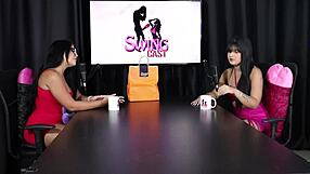 brunette hottie shows tits suffering hates fetishes