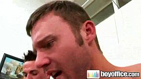 BoyOffice Orgy P3: Wild Group Assfucking in Office Setting