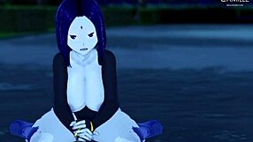 Raven's Horny Big Thighs JOI and Facial in Dark Forest for Teen Titans Fans