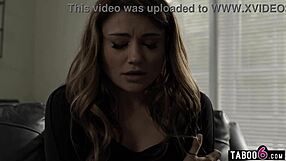 Babysitter teen Adria Rae's perfect ass intensely fucked by married client