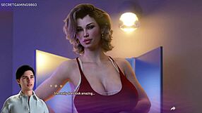 Dude Massages Hot Busty Stepmom In 3D Game