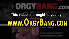 Group Amateurs Get Cumsprayed In Gangbang!