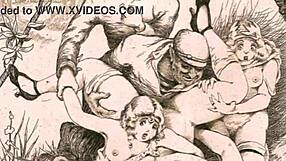 Check out this vintage illustration from retro times