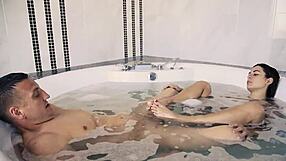 Premium Jakuzzi Underwater Blowjob And Assfucking Orgasm