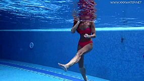 Tiffany tatum teases with her hot ass shower by the pool