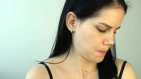 giantess anna interacts with viewer in pov