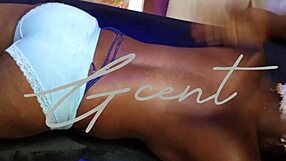 I give a massage that leads to fingering and orgasm