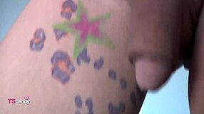 shemale milf feels aroused teasing the cameraman with her big tits