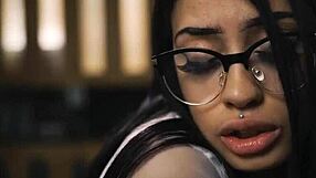 Naughty School Girl Bends Over for a Wild Spanking