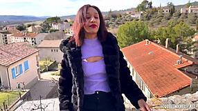 French Teen Ebony Reyna's First Amateur Porn Casting Interview