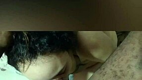 Amateur Wife's Friend Gives Wonderful Blowjob To Big Black Cock