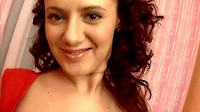 The Cute Busty European Teen Masturbates To Orgasm