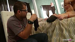 I’m Crushed Seeing My Young 18+ Wife Fucked by a Huge Dick. Cuckold Husband Watches in Pain!