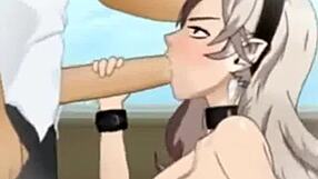 Corrin Sucks Big Dick In Hentai