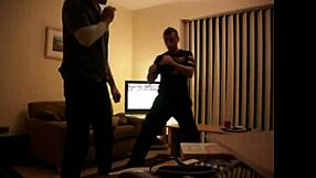 I enjoy gay foot kickboxing with friends in the ring