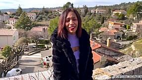 French Teen Ebony Reyna's First Amateur Porn Casting Interview