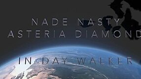 asteria diamond gets pursued and pounded by vampire with cumshot and ball licking