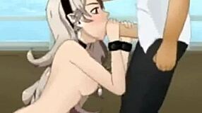 Corrin Sucks Big Dick In Hentai
