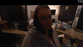 my friend's hot mom paris knight confesses her crush on me and screams during taboo sex with her big tits exposed