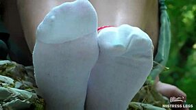 Beautiful goddess feet in socks toes jeans mistress cute teasing fetish compilation part 2!