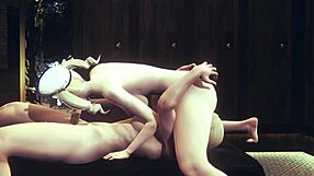 Yo, this Genshin Impact hentai with Barbara is wild! Futanari hardsex in Japanese anime style... unreal! 😍