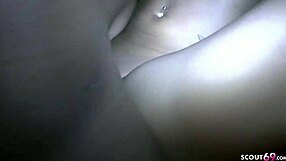 watch these two german teens get bukkaked by a group of old men in an amateur gangbang