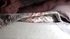 The submissive girl gives blowjob and sucking to her master